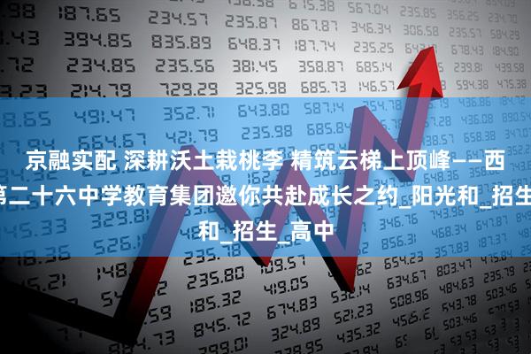 京融实配 深耕沃土栽桃李 精筑云梯上顶峰——西安市第二十六中学教育集团邀你共赴成长之约_阳光和_招生_高中