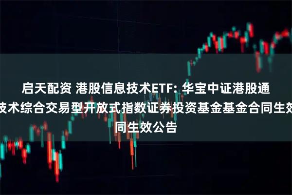 启天配资 港股信息技术ETF: 华宝中证港股通信息技术综合交易型开放式指数证券投资基金基金合同生效公告